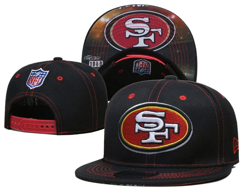 Wholesale 2023 San Francisco New Style Snapback Hat Adjustable 49ers Embroidered Cap N-FL Football