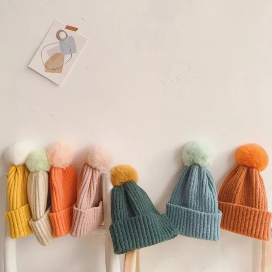 Set di cappelli per bambini Autunno/Inverno Dinosauro Unicorno Cappello lavorato a maglia da bambino Guanti caldi da cartone animato Cappello di lana