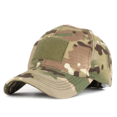 Berretto da baseball militare mimetico invecchiato regolabile con cappello da papà in cotone