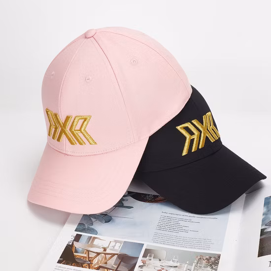 Berretto da sole con logo personalizzato estivo in cotone curvo regolabile da donna che corre sport snapback berretto da baseball