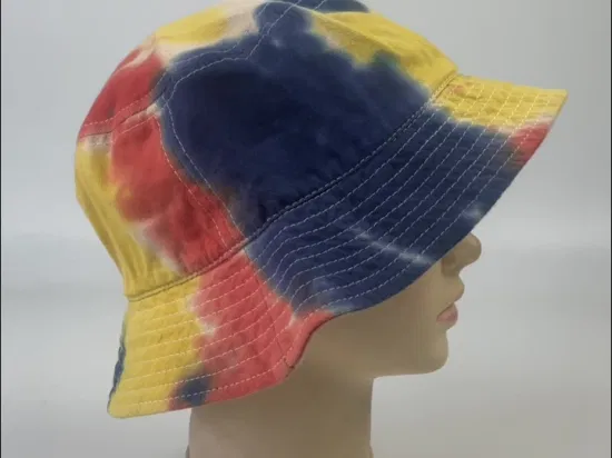 Cappello da pescatore reversibile in cotone con stampa di mucche di nuovo stile alla moda